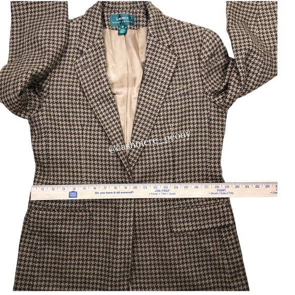 Ralph Lauren Classic Wool Herringbone Blazer Jacket - Picture 8 of 12
